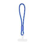 Smartphone Armband mit verstellbarem Band und Einsatz für Handyhülle farbe köngisblau zweite Vorderansicht