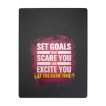 A4 Klemmbrett aus Kunstleder mit Magnetclip und linierten Blättern farbe schwarz