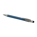 Kugelschreiber mit Touchpen Spitze und drehbarem Spinner mit blauer Tinte farbe marineblau zweite Ansicht