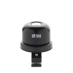 Fahrradklingel mit Ortungsfunktion, kompatibel mit Apple und Android IPX5 farbe schwarz Ansicht mit Druckbereich