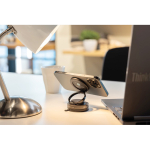 Universelle magnetische 360° Halterung, ideal für Smartphone und Freisprechen farbe schwarz Lifestyle-Bild 3