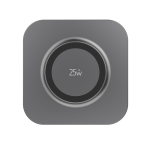 Magnetische kabellose Ladestation 25W mit USB-C-Kabel farbe grau vierte Ansicht