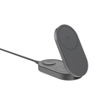 Kompaktes, faltbares, umweltfreundliches 3-in-1-Ladegerät mit USB-C-Eingang 25W farbe grau zweite Ansicht