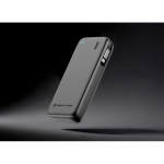 Umweltfreundliche Powerbank mit einziehbarem Kabel 45W 20.000 mAh farbe schwarz Lifestyle-Bild