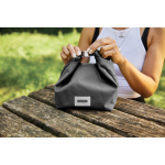 Luftdichte umweltfreundliche Roll-Top-Kühltasche Black & Blum 6,7 L farbe schwarz