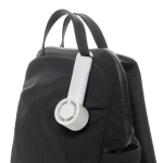 Umweltfreundlicher tragbarer Ventilator mit wiederaufladbarem Akku 2W 1.200 mAh farbe weiß dritte Ansicht