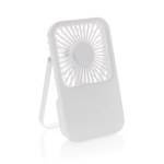 Wiederaufladbarer Tischventilator mit 3 Geschwindigkeiten 5W 1.200 mAh farbe weiß