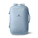 Schlanker Urban-Rucksack für Laptop mit 15 L Fassungsvermögen Bobby Air 16” farbe blau Ansicht mit Logo