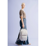 Diebstahlsicherer Rucksack mit wandelbarem Reißverschluss 22 L 16” farbe grau Lifestyle-Bild 3