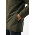 Unisex wattierte wasserdichte Jacke Modern Fit 95 g/m² Iqoniq Thelon farbe khaki