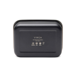 Lunchbox aus recyceltem Edelstahl mit Elastikband 750ml farbe schwarz siebte Ansicht