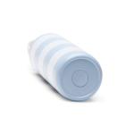 Auslaufsichere Thermoflasche mit Stranddesign und Trageschlaufe 600ml farbe hellblau vierte Ansicht