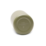 Thermoflasche aus recyceltem Edelstahl mit Kordel 400 ml farbe grün fünfte Ansicht