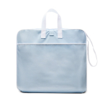 Tragbarer klappbarer Strandstuhl aus Polyester mit 6 Liegepositionen farbe hellblau