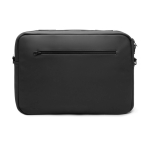 2-in-1 Convertible Rucksack aus recyceltem Polyester für 15”-Laptop farbe schwarz