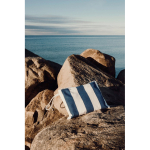 Organizer-Tasche aus recycelter Baumwolle mit Reißverschluss und Tragegriff 390 g/m² farbe marineblau Lifestyle-Bild