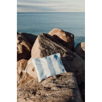 Organizer-Tasche aus recycelter Baumwolle mit Reißverschluss und Tragegriff 390 g/m² farbe hellblau Lifestyle-Bild