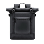 Rolltop-Rucksack für Laptop mit Trolleyband, 15” farbe schwarz erste Ansicht