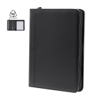 A4-Mappe mit Reißverschluss und Fächern aus Kunstleder