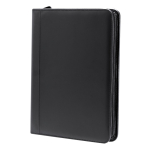 A4-Mappe mit Reißverschluss und Fächern aus Kunstleder zweite Ansicht