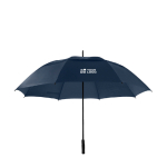 Golfregenschirm mit passender Hülle und Fiberglasstreben Ø130 cm Ansicht mit Druckbereich