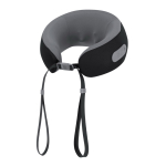 Tragbares, verstellbares Nackenmassagekissen farbe schwarz erste Ansicht