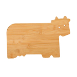 Küchenbrett aus Bambus in kompakter Kuhform farbe natürliche farbe erste Ansicht