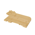 Küchenbrett aus Bambus in kompakter Kuhform dritte Ansicht