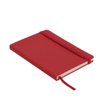 A5-Notizbuch mit Kunstleder-Einband und linierten Seiten zweite Ansicht