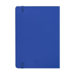 A5-Notizbuch mit flexiblem Einband aus recyceltem Kunstleder, liniert dritte Ansicht