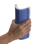 A5-Notizbuch mit flexiblem Einband aus recyceltem Kunstleder, liniert fünfte Ansicht