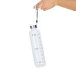 BPA-freie Sportflasche aus Kunststoff mit Hydrationsskala, 1 l dritte Ansicht