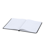 A5-Notizbuch mit hartem Kunstleder-Einband und gepunkteten Seiten zweite Ansicht