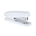 Robuster Kunststoffhefter mit matter Oberfläche zum Personalisieren farbe weiß erste Ansicht