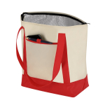 Kühltasche mit Aluminium-Innenbeschichtung und 60 cm Henkeln vierte Ansicht