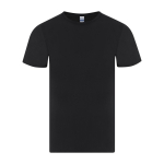 Kinder-T-Shirt aus Baumwolle, Single Jersey, kurzarm, 150 g/m² farbe schwarz erste Ansicht