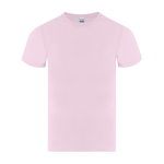 Kinder-T-Shirt aus Baumwolle, Single Jersey, kurzarm, 150 g/m² farbe rosa erste Ansicht