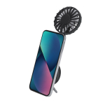 360°-Mehrpositionsventilator mit Saugnapf zur Handybefestigung zweite Ansicht