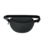 Gürteltasche aus Kunstleder mit Reißverschluss und verstellbarem Gurt farbe schwarz erste Ansicht