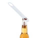 Flaschenöffner aus Edelstahl mit Rundloch zweite Ansicht