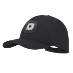 5-Panel-Kappe aus Polyester mit 4-LED-Lampe abnehmbar 200 mAh farbe schwarz erste Ansicht