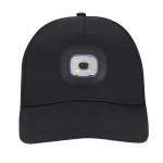 5-Panel-Kappe aus Polyester mit 4-LED-Lampe abnehmbar 200 mAh dritte Ansicht