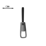 USB-C Lade- und Datenkabel 60 W mit Kunststoffkarabiner