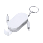 Einziehbares Schlüsselanhänger-Ladekabel mit Handyhalterung 60 W fünfte Ansicht