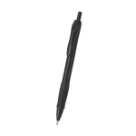 Kugelschreiber mit gummierter Griffzone, schwarze Tinte zweite Ansicht