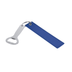 Schlüsselanhänger mit Flaschenöffner aus recyceltem Alu zweite Ansicht