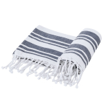 Set aus Strandtasche, Kulturbeutel und Pareo aus Baumwolle sechste Ansicht