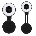 LED Ringlicht mit magnetischer Befestigung für Smartphone vierte Ansicht