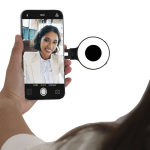LED Ringlicht mit magnetischer Befestigung für Smartphone sechste Ansicht