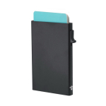 Aluminium-Kartenetui mit Magnethalterung und RFID-Blockierung dritte Ansicht